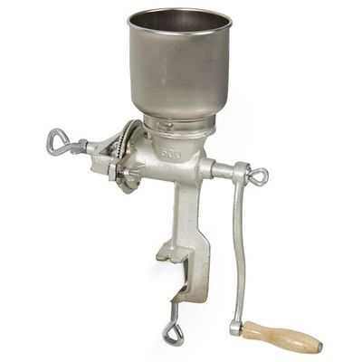 New Big Hopper Cast Iron Corn Grinder Wheat Grain Nut Grinder
