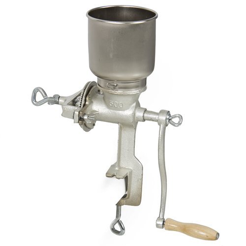 New Big Hopper Cast Iron Corn Grinder Wheat Grain Nut Grinder