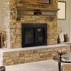 Pleasant Hearth AN-1012 Fireplace Screen, Large, Black view 2