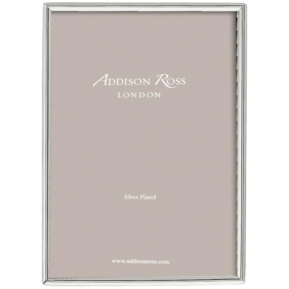 Addison Ross, Essentials Photo Frame, Silver Plate, 7 x 5 Inches