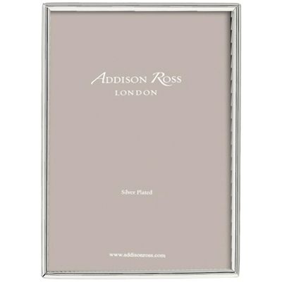 Addison Ross, Essentials Photo Frame, Silver Plate, 4 x 6 Inches