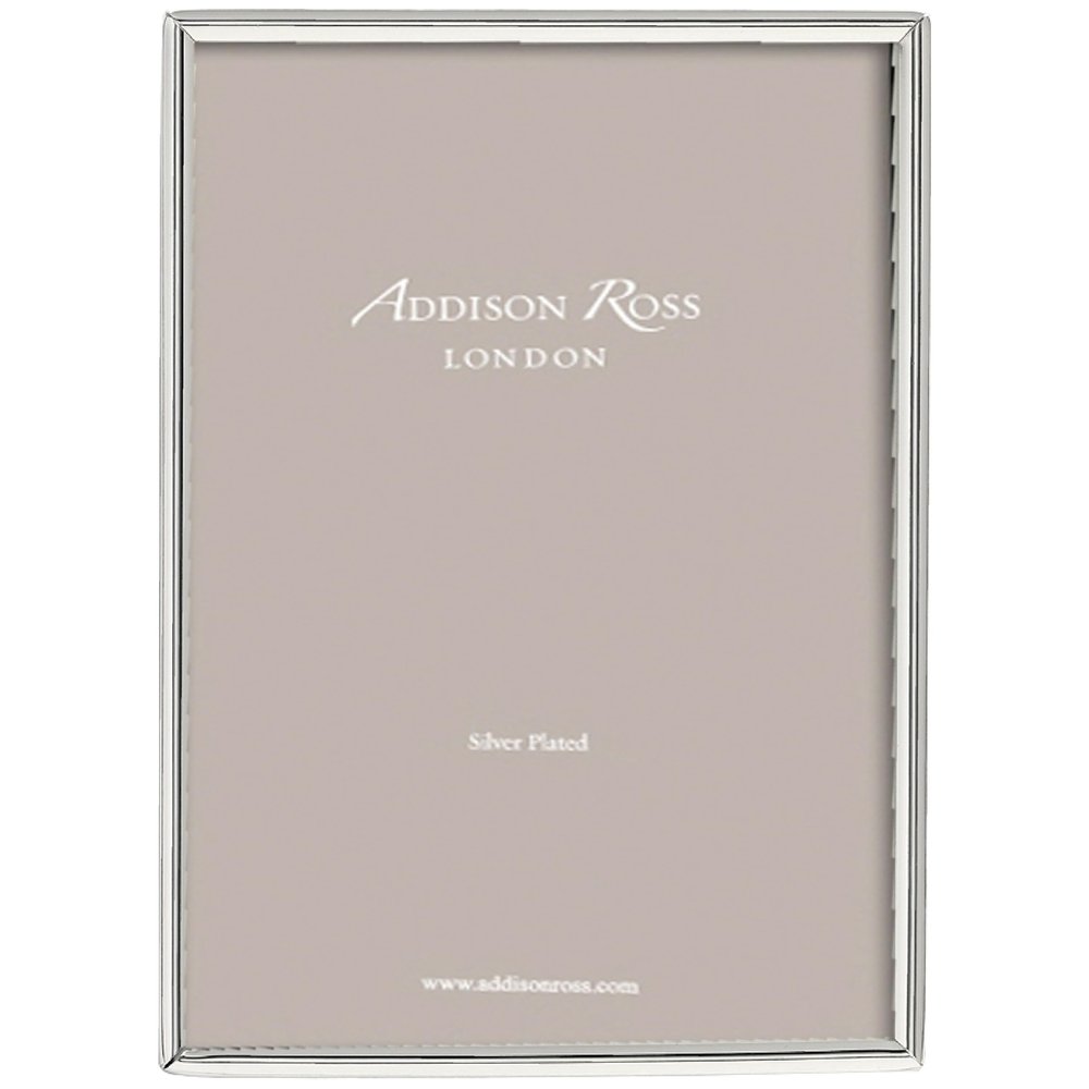 Addison Ross, Essentials Photo Frame, Silver Plate, 4 x 6 Inches