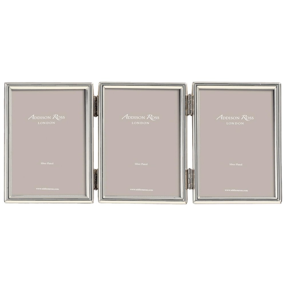 Addison Ross, Essentials Photo Frame, Silver Plate Treble, 2 x 3 Inches