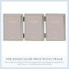 Addison Ross, Essentials Photo Frame, Silver Plate Treble, 2 x 3 Inches view 3