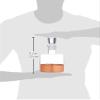 Fitz and Floyd Daphne Decorative Whiskey Decanter Set with Top Glass for Wine, Bourbon, Brandy, Liquor, 5 Piece, Copper view 3