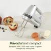 Cuisinart Power Advantage Plus 9-Speed Hand Mixer, 220W Motor, Electric Mixer with Dishwasher-Safe Beaters, Storage Case, HM-90BCS, Brushed Chrome view 2