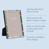 Addison Ross, Photo Frame, 4x6, Silver Plate Bamboo, 4 x 6 Inches view 2