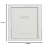 Addison Ross, Contemporary Photo Frame, 4x6, White Enamel, 4 x 6 Inches view 2
