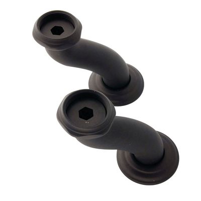 Kingston Brass CCU405 Vintage New S Shape Swing Arms for CC409T5 Series, 4-3/8-Inch, Oil Rubbed Bronze