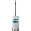 InterDesign 95621 White & Chrome York Toilet Bowl Brush view 3