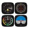 Classic Airplane Instrument Coasters Set of 4 view 1