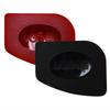 Lodge Pan Scrapers. Handheld Polycarbonate Cast Iron Pan Cleaners. (2-Pack. Red/Black) view 3