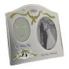 Juliana Two Tone Silver Plated Wedding Anniversary Photo Frame - 50th Golden Anniversary FS55050 view 1