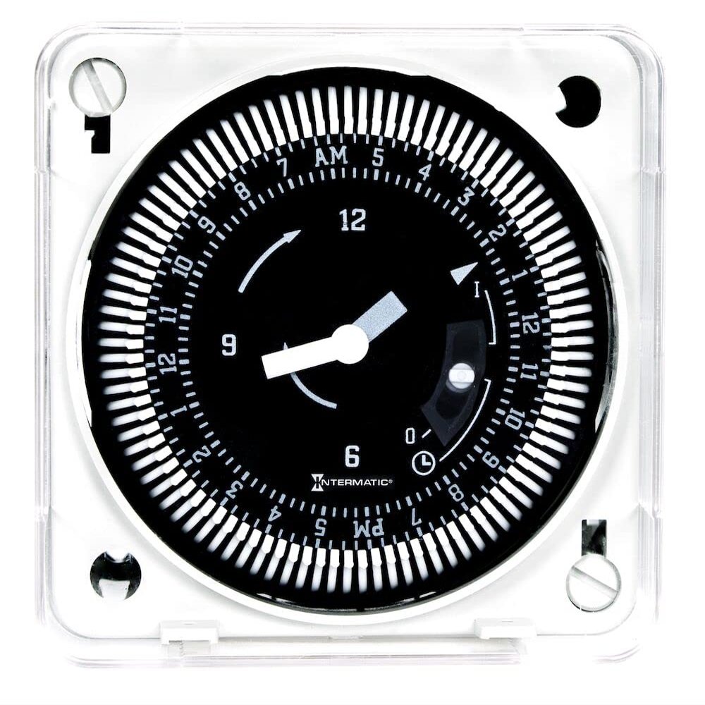 Grasslin by Intermatic MIL72ESTUZ-240 24-Hour 240V Flush Mount Electromechanical Time Control