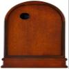 Bulova B7467 Hardwick Mantel Clock | Traditional Hardwood Case with Walnut Finish | Roman Numerals | Elegant Timepiece for Home or Office view 3