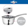 Kchenprofi Stainless Steel Saucepan with Clad Bottom, 8-Ounce,Silver view 2