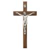 McVan Inc. 10" Beveled Walnut Crucifix - Dcor Gift Religious 80-04-MCVAN view 1