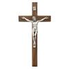 McVan Inc. 10" Beveled Walnut Crucifix - Dcor Gift Religious 80-04-MCVAN view 3