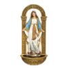 Joseph's Studio by Roman - Our Lady of Grace Holy Water Font, Renaissance Collection, 7.25" H, Resin and Stone, Religious Gift, Decoration, Collection, Durable, Long Lasting, Decorative, Collection view 1