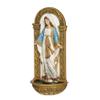 Joseph's Studio by Roman - Our Lady of Grace Holy Water Font, Renaissance Collection, 7.25" H, Resin and Stone, Religious Gift, Decoration, Collection, Durable, Long Lasting, Decorative, Collection view 2