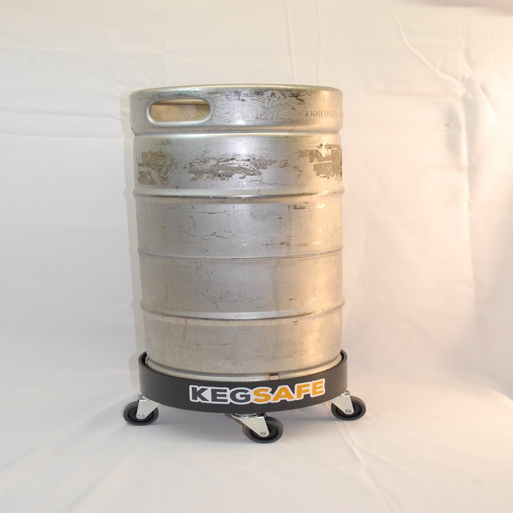 Beer Keg Dolly - 1/4 Keg - KegSafe - Quarter Keg