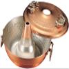 Takekoshi Kogyo Takekoshi Copper Shabu Pot, Kiyo, 10.2 inches (26 cm) view 1