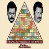 BUY ART FOR LESS Officially Licensed Parks and Recreation - Swanson Pyramid of Greatness TV Art Poster - 36 x 24 Inch - Decorative Print - Poster Paper - Ready to Frame view 1