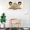 BUY ART FOR LESS Officially Licensed Parks and Recreation - Swanson Pyramid of Greatness TV Art Poster - 36 x 24 Inch - Decorative Print - Poster Paper - Ready to Frame view 2