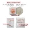 Vase Pearlfection Transparent Water Gels Kit- Fills 1 Gallon for Your Vases for The Floating Effect- with Measured Prep and Storage Bag for Best Results view 3