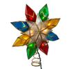Kurt Adler 10-Light Multi-Color Capiz Star Tree Topper view 1