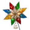 Kurt Adler 10-Light Multi-Color Capiz Star Tree Topper view 2