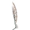 Kurt Adler 9-Inch Sunburst Capiz Lighted Treetop with Silver Glittered Finish view 4