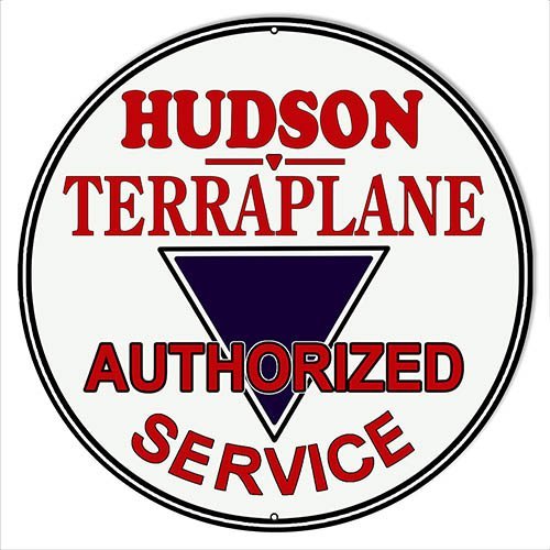 Hudson Terraplane Service Reproduction Garage Shop Sign