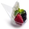 1000 Clear 4 inch Plastic Tear Drop Appetizer Spoon Tasting Spoons Asian Spoon Dessert Dish Tear Drop Serving Cup Plates Mini Appetizer Plates Appetizer Bowls view 4