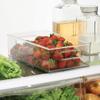 iDesign Stackable Fridge Bin - Storage Bin for Freezer or Pantry Organization, Clear, Made in USA view 3