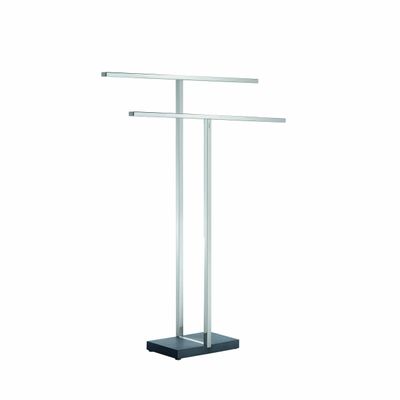 Blomus Floor Standing Towel Rack Stand, Polished Stainless Steel