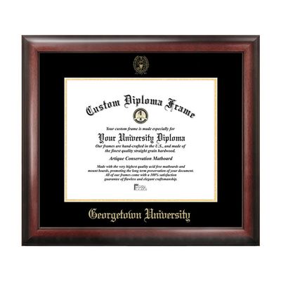 Campus Images Georgetown University Gold Embossed Diploma Frame