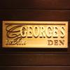 ADVPRO wpa0210 Name Personalized DEN Man Cave Room Decoration Wood Engraved Wooden Sign - Standard 23 x 9.25 view 1