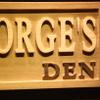 ADVPRO wpa0210 Name Personalized DEN Man Cave Room Decoration Wood Engraved Wooden Sign - Standard 23 x 9.25 view 4