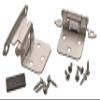 Amerock | Cabinet Hinge | Variable Overlay inge | Satin Nickel | 10 Pack | Self-Closing inge | Face Mount inge | Cabinet Door inge view 1