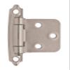 Amerock | Cabinet Hinge | Variable Overlay inge | Satin Nickel | 10 Pack | Self-Closing inge | Face Mount inge | Cabinet Door inge view 2