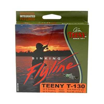 Jim Teeny T-300 24' Sink Tip with 66' Orange Floating Line