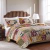 Greenland Home Antique Chic 100% Cotton Authentic Patchwork Quilt Set, Twin/Twin XL, Multicolor view 2