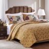 Greenland Home Antique Chic 100% Cotton Authentic Patchwork Quilt Set, Twin/Twin XL, Multicolor view 3