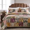 Greenland Home Antique Chic 100% Cotton Authentic Patchwork Quilt Set, Twin/Twin XL, Multicolor view 4