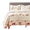 Greenland Home Antique Rose King Quilt Set, Ecru view 1