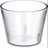 Carlisle FoodService Products 55268107 Stackable ShatterResistant Plastic Tumbler, 8 oz., Clear (Pack of 6) view 1