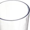 Carlisle FoodService Products 55268107 Stackable ShatterResistant Plastic Tumbler, 8 oz., Clear (Pack of 6) view 4