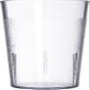 CFS 55018107 Stackable ShatterResistant Plastic Tumbler, 5 oz., Clear (Pack of 6) view 3