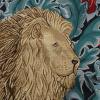 WH-WM-LNFST | WILLIAM MORRIS LION AND FOREST TAPESTRY WALL HANGING view 2